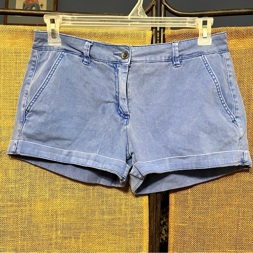 Land’N Sea Blue Jean Shorts with Cuffed Hems and Relaxed Fit